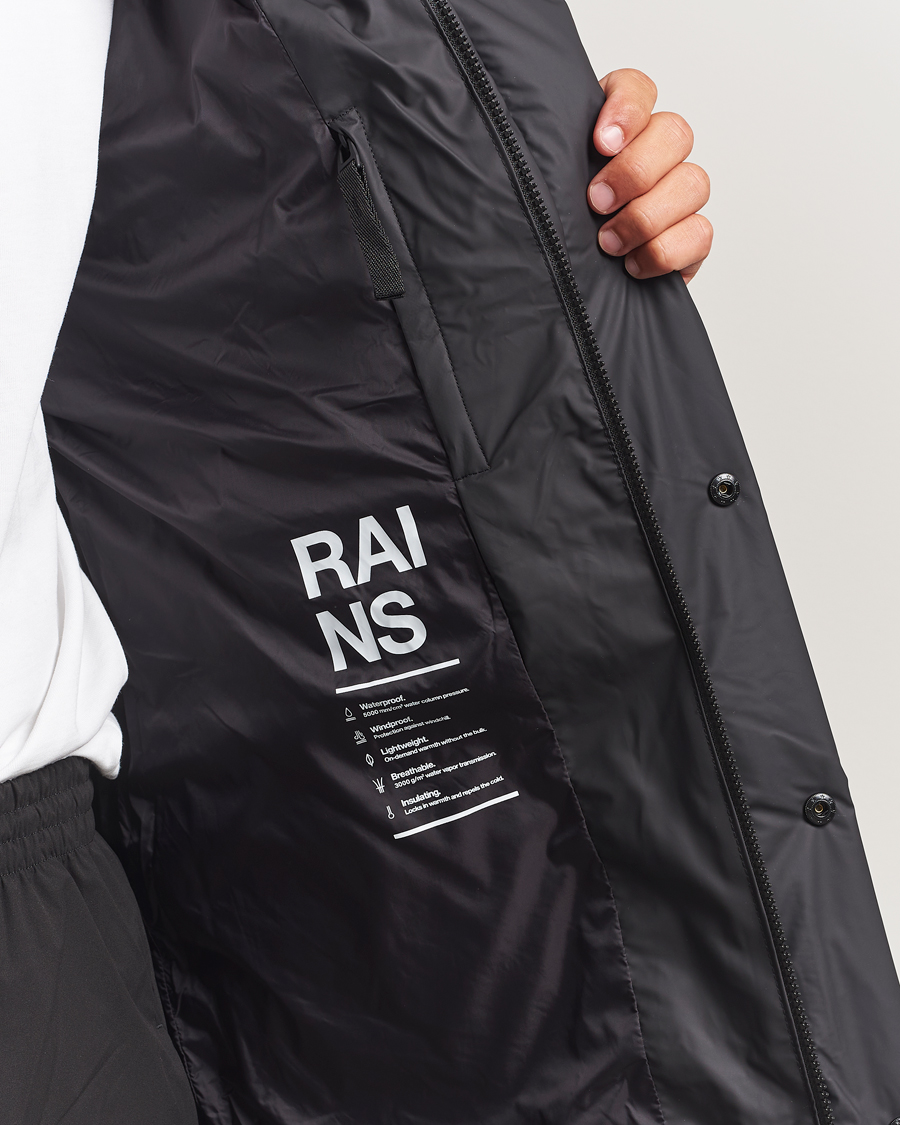 Mies | Takit | RAINS | Lohja Insulated Cargo Jacket Black