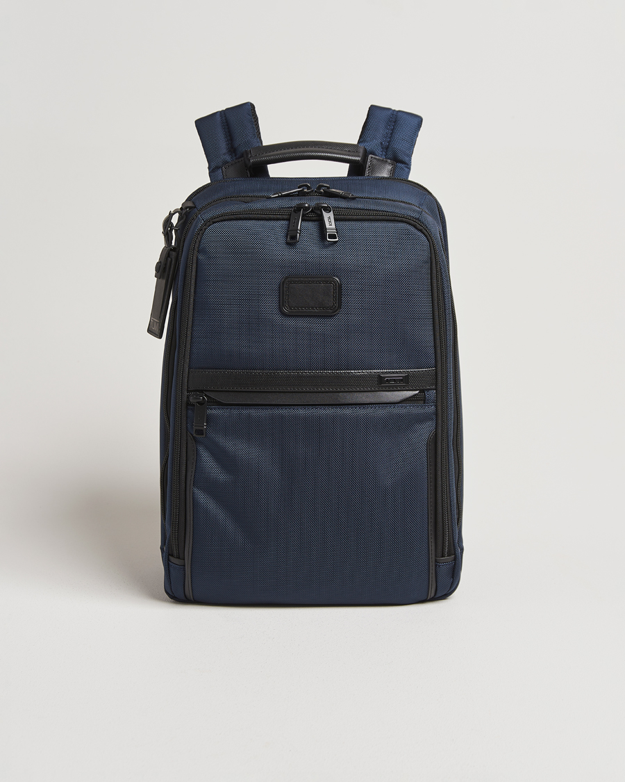 Mies | TUMI Alpha 3 Slim Backpack Navy | TUMI | Alpha 3 Slim Backpack Navy