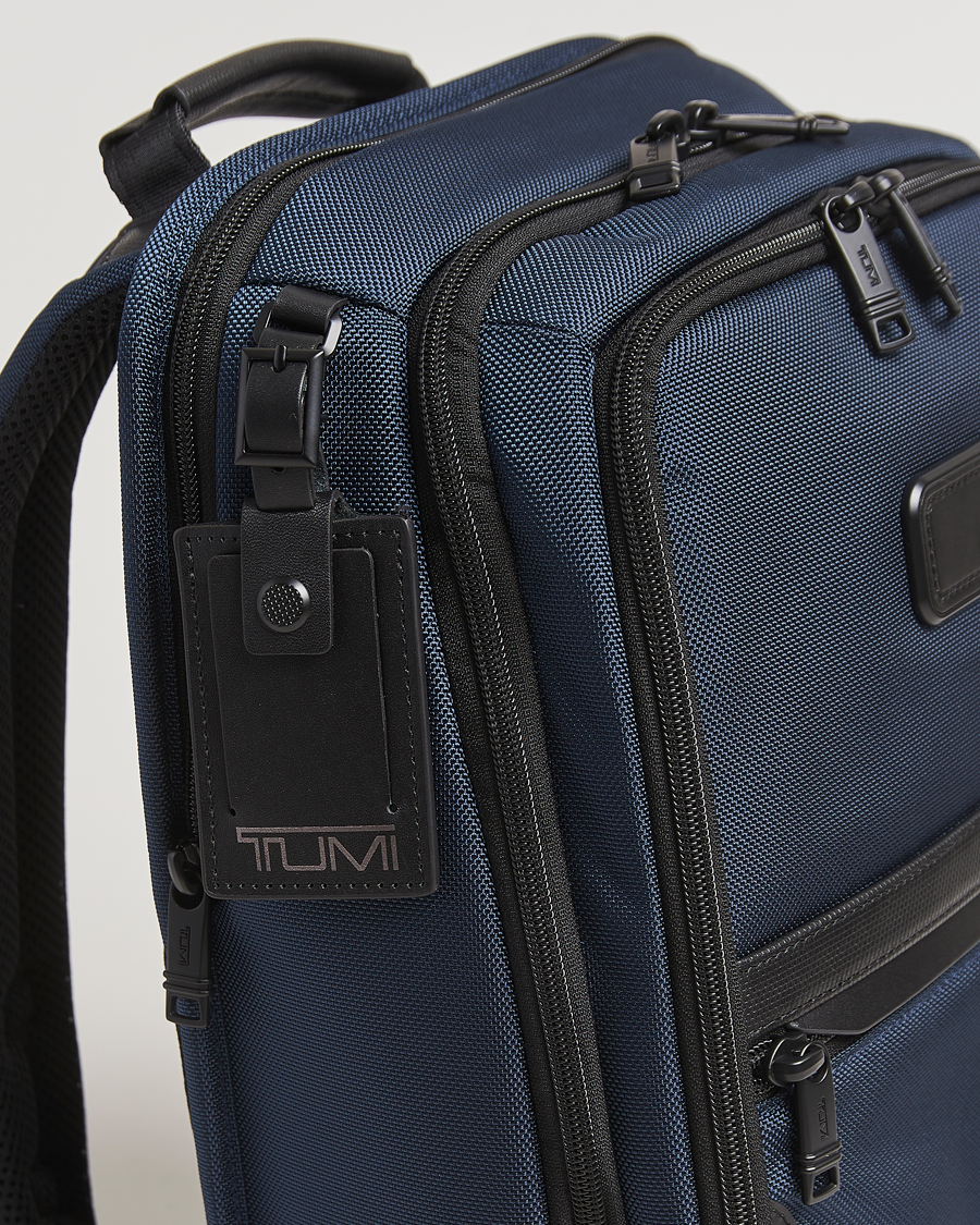 Mies | TUMI Alpha 3 Slim Backpack Navy | TUMI | Alpha 3 Slim Backpack Navy