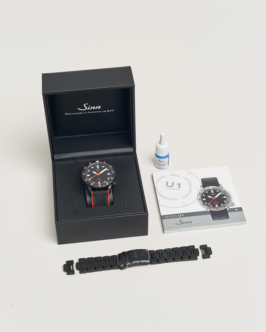 Mies | Sinn Pre-Owned U1 Black Hard Coating | Sinn Pre-Owned | U1 Black Hard Coating