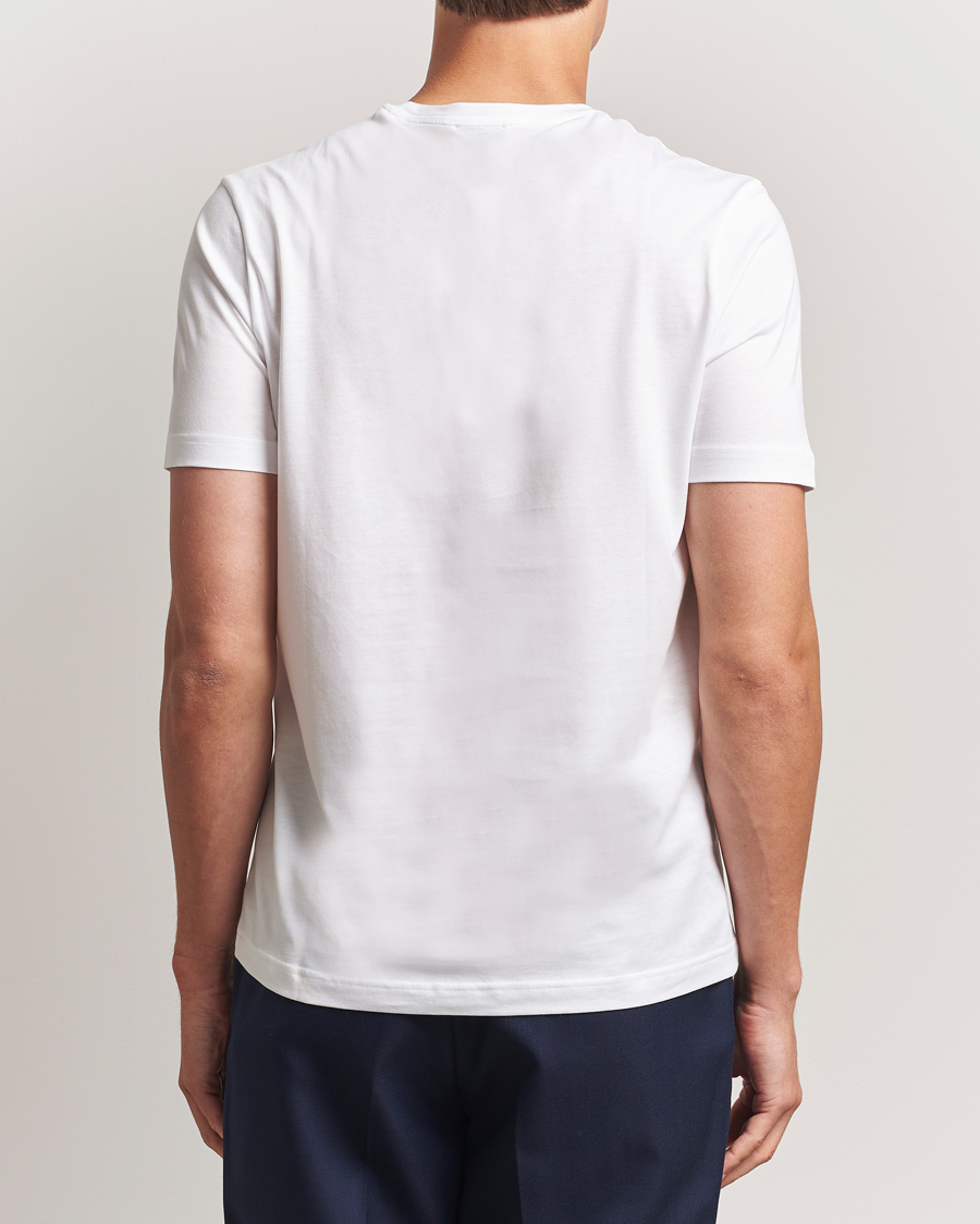 Mies | T-paidat | Stenströms | Supima Cotton T-Shirt White
