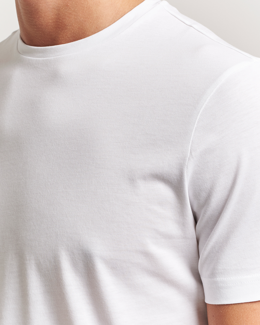 Mies | T-paidat | Stenströms | Supima Cotton T-Shirt White