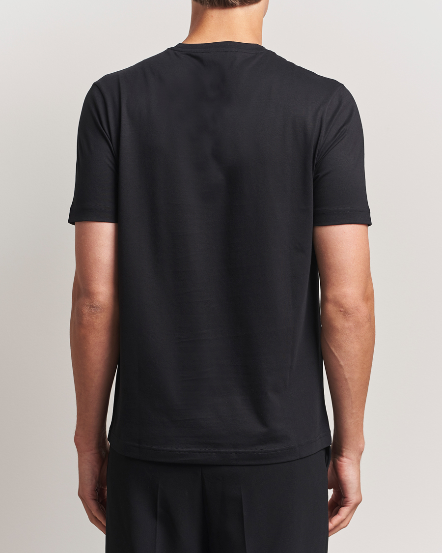 Mies | T-paidat | Stenströms | Supima Cotton T-Shirt Black