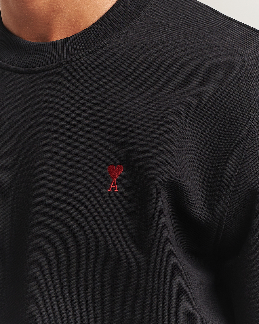 Mies | Puserot | AMI | Heart Logo Sweatshirt Black