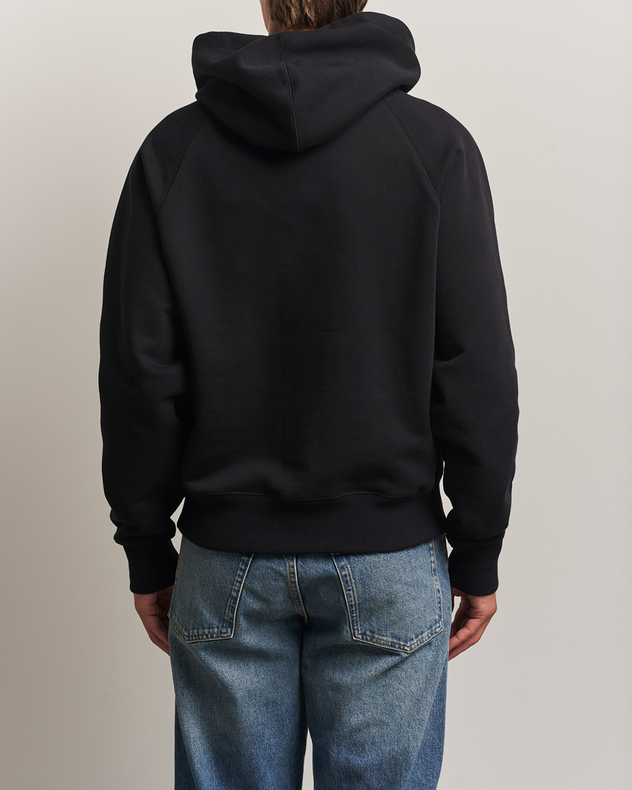 Mies | Puserot | AMI | Tonal Heart Logo Hoodie Black