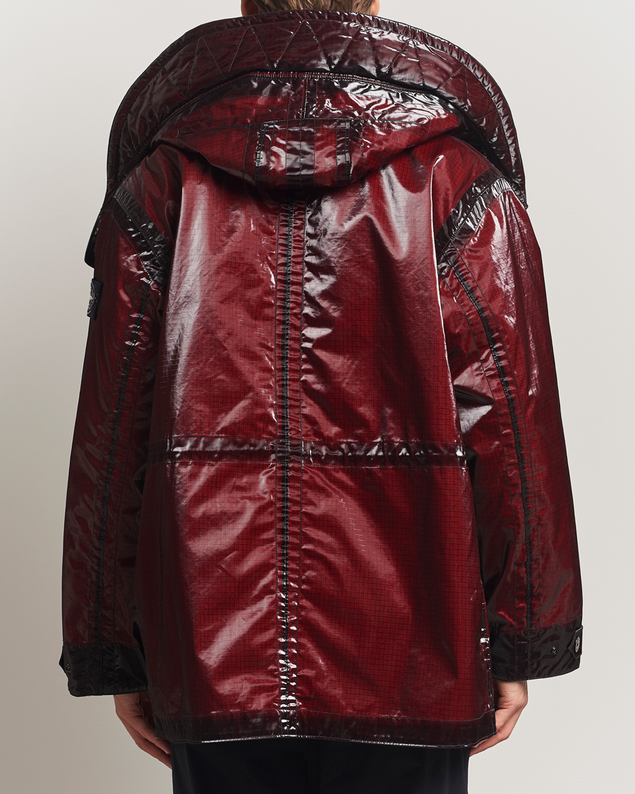 Mies | Takit | Stone Island | Short Ripstop Detachable Inner Parka Burgundy