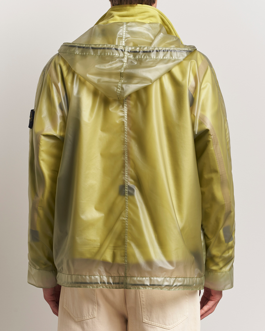 Mies | Takit | Stone Island | Translusent Cover Moleskin Short Parka Green