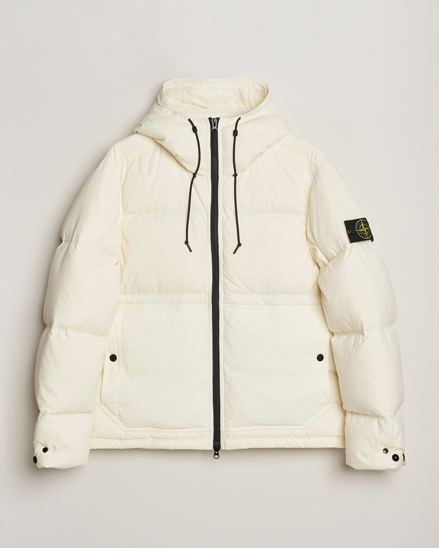 Mies | Takit | Stone Island | Ripstop Cordura Padded Down Parka Ivory