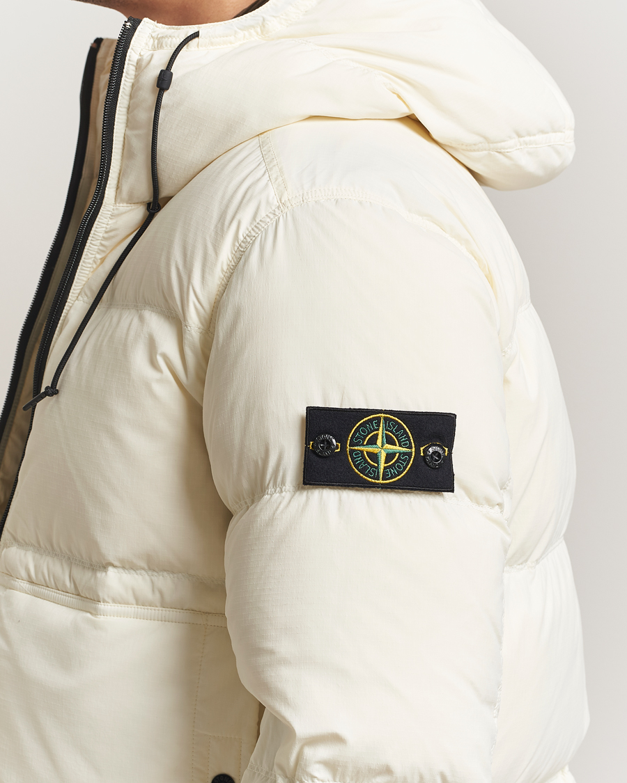 Mies | Takit | Stone Island | Ripstop Cordura Padded Down Parka Ivory