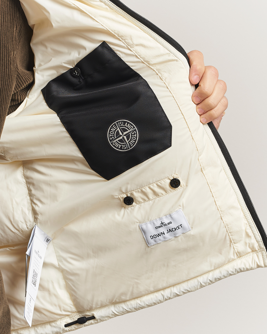Mies | Takit | Stone Island | Ripstop Cordura Padded Down Parka Ivory
