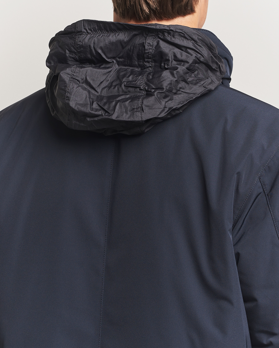 Mies | Takit | Stone Island | Micro Twill Padded Field Jacket Navy