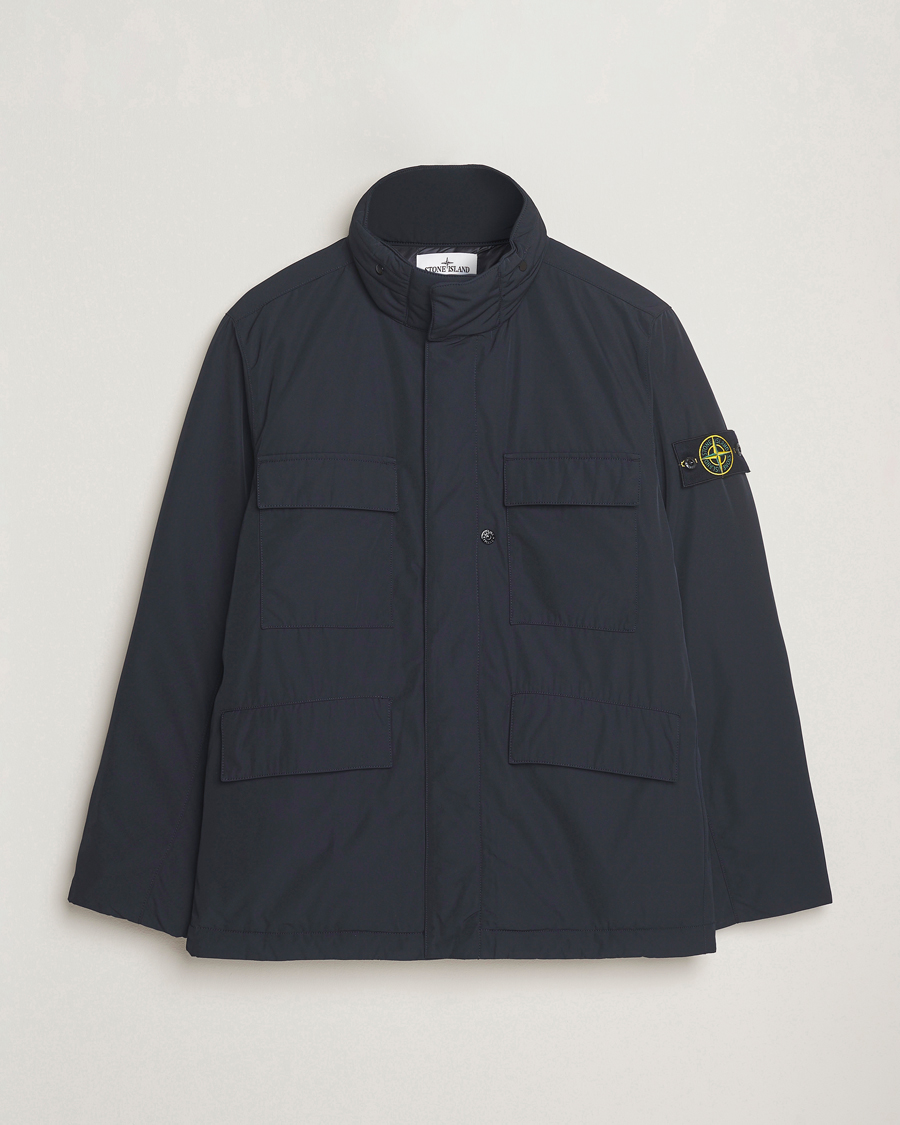 Mies | Takit | Stone Island | Micro Twill Padded Field Jacket Black