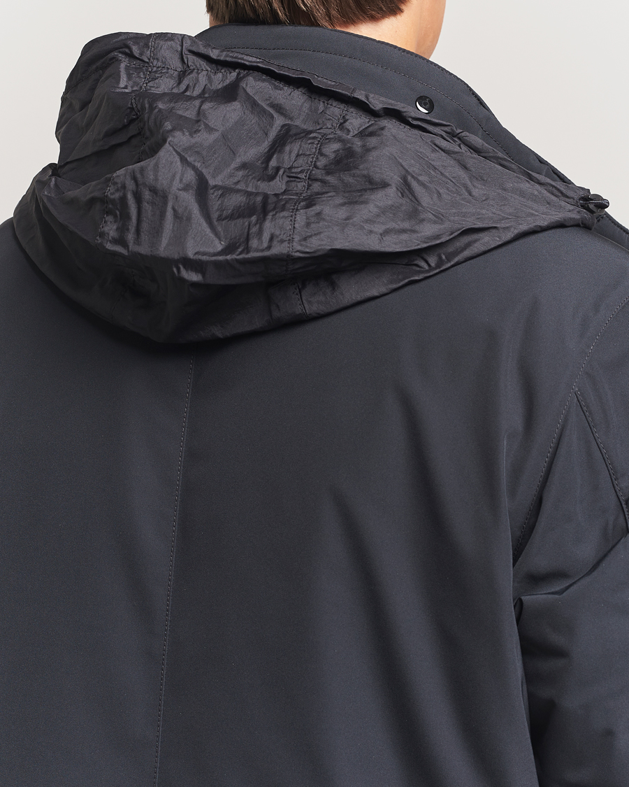 Mies | Takit | Stone Island | Micro Twill Padded Field Jacket Black
