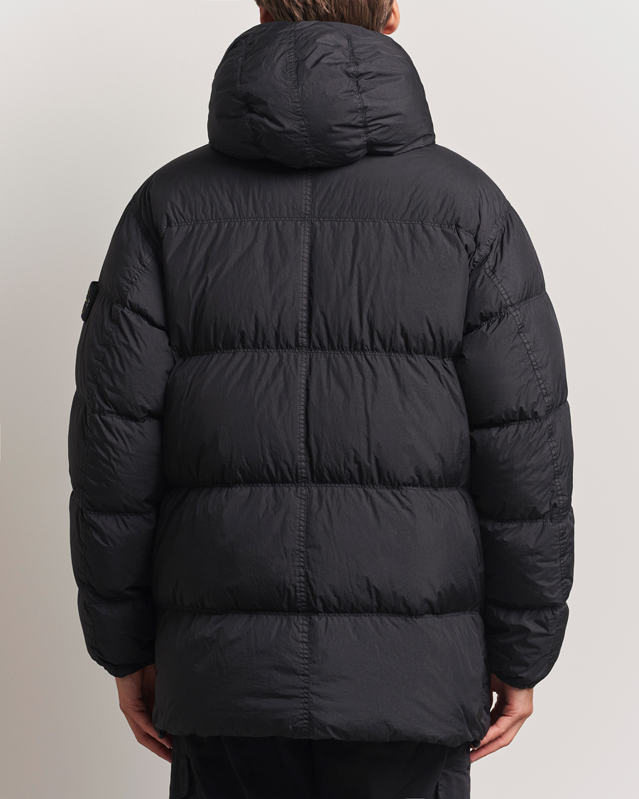 Mies | Takit | Stone Island | Crinkle Reps Down Parka Black