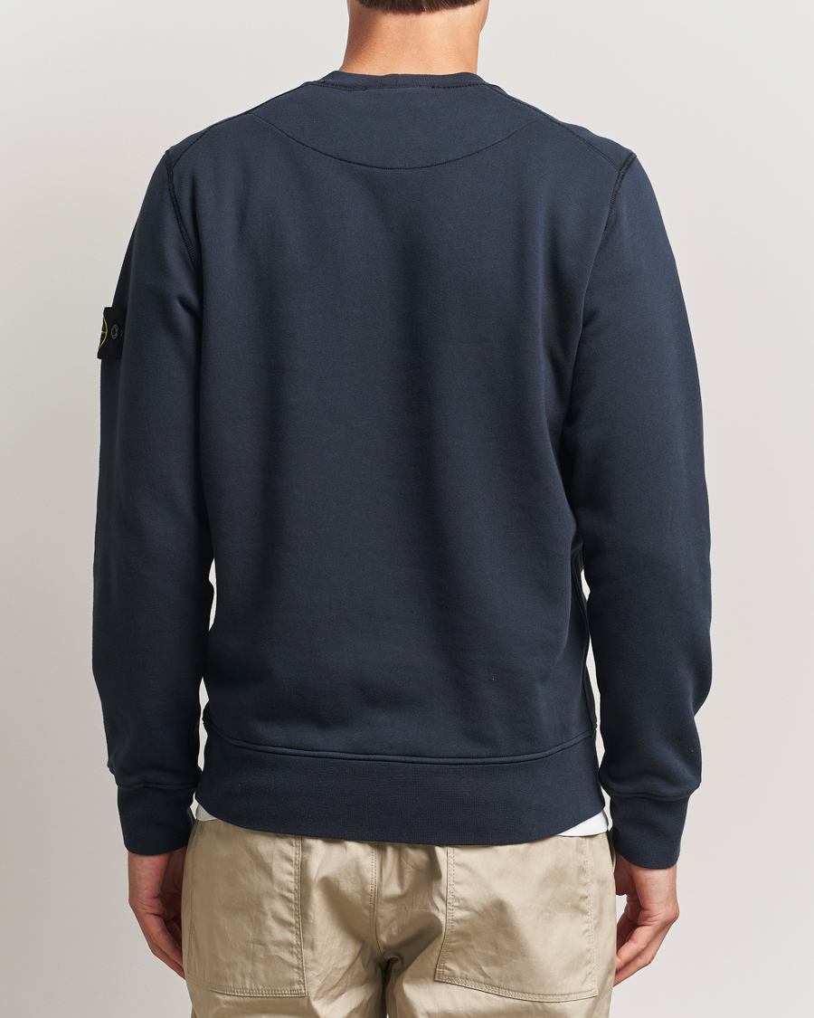 Mies | Puserot | Stone Island | Garment Dyed Fleece Sweatshirt Navy
