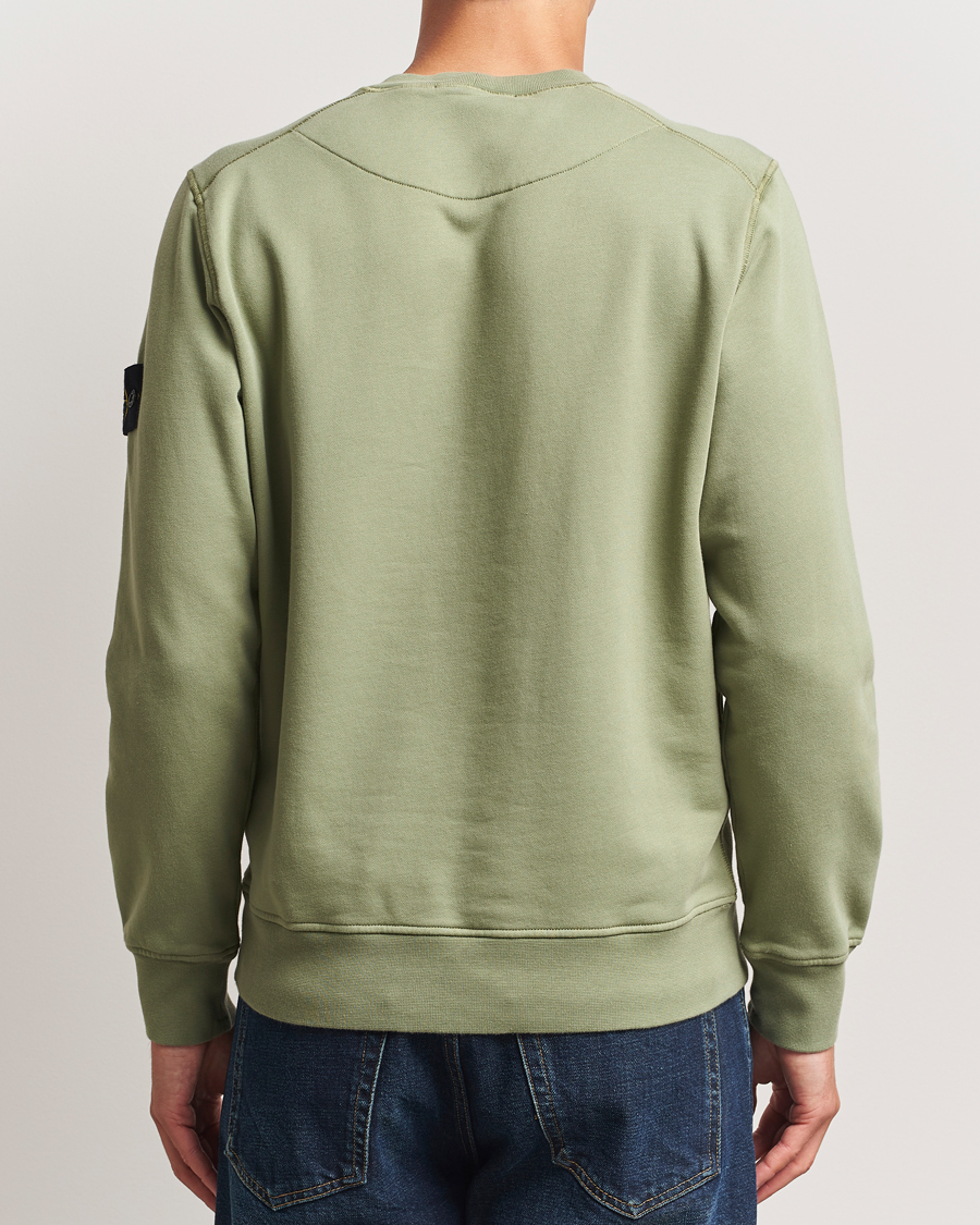 Mies | Puserot | Stone Island | Garment Dyed Fleece Sweatshirt Sage