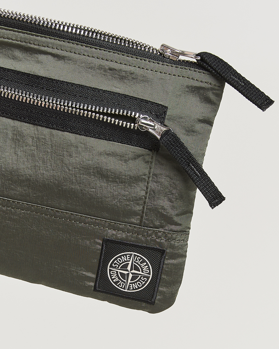 Mies | Lompakot | Stone Island | Nylon Metal Zip Wallet Musk