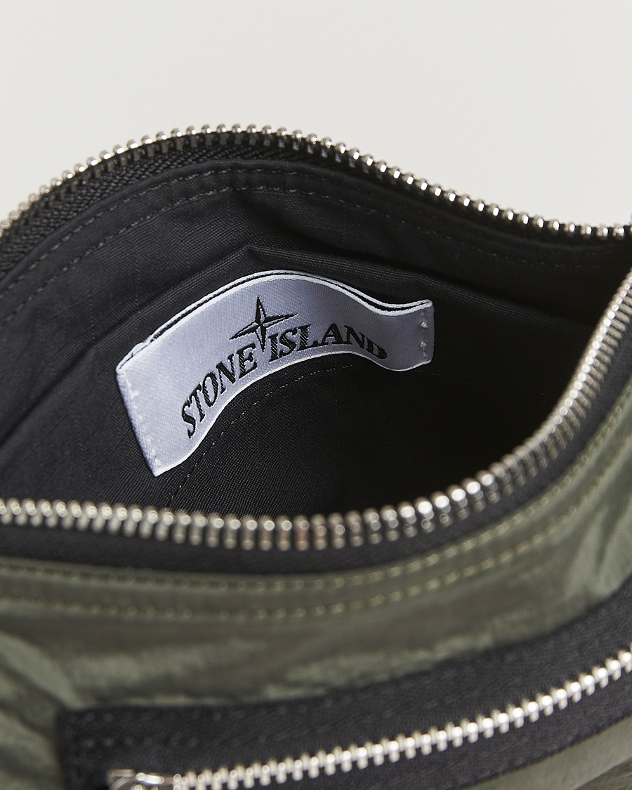 Mies | Lompakot | Stone Island | Nylon Metal Zip Wallet Musk