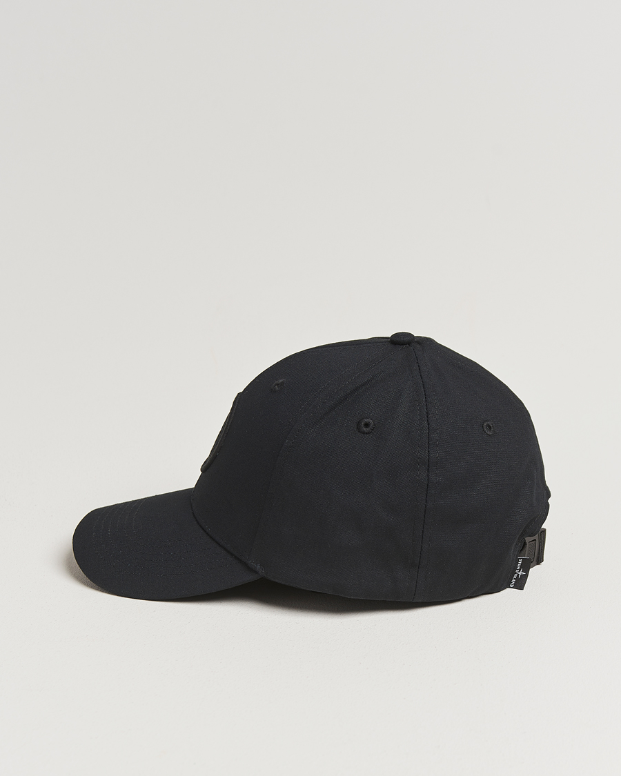 Mies | Stone Island Classic Cotton Logo Cap Black | Stone Island | Classic Cotton Logo Cap Black