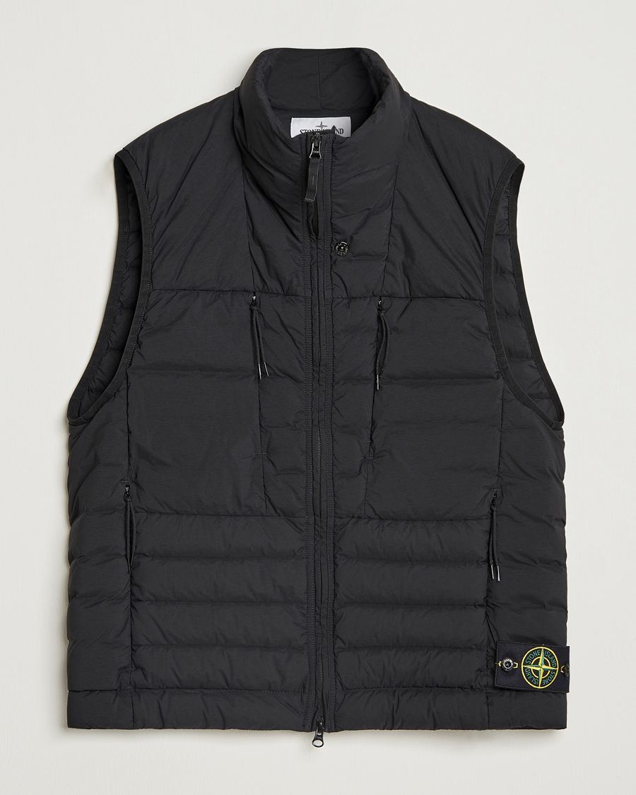 Mies | Takit | Stone Island | Nylon Down Vest Black
