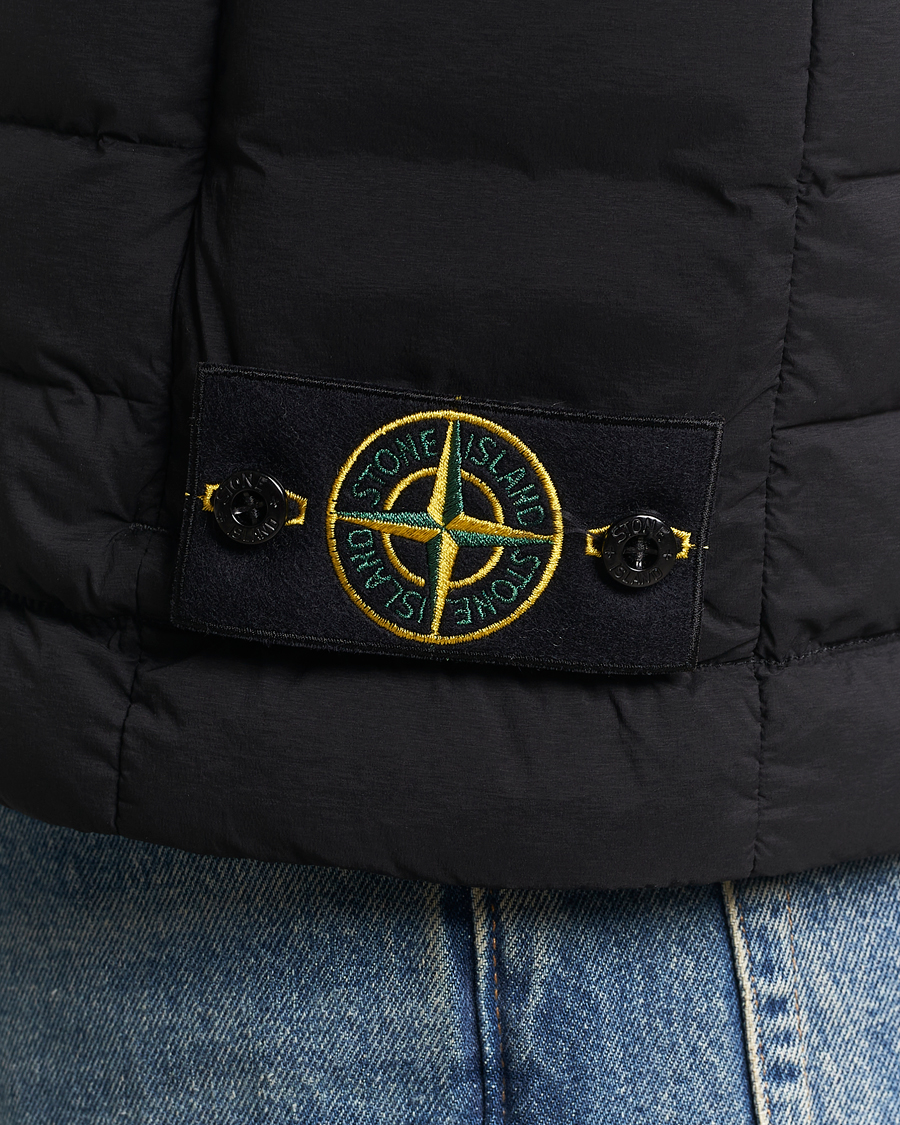 Mies | Takit | Stone Island | Nylon Down Vest Black