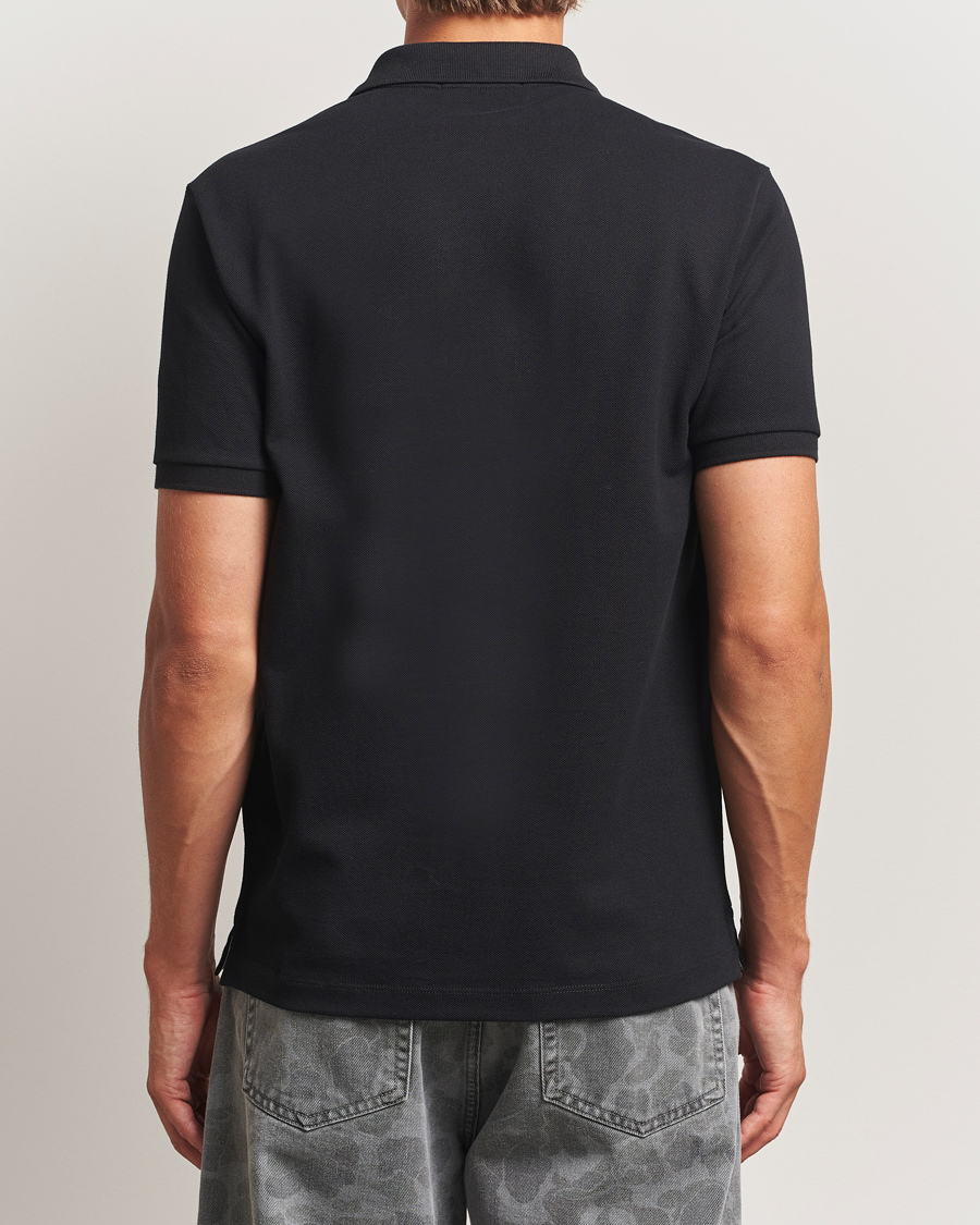 Mies | Pikeet | Stone Island | Organic Cotton Pique Polo Black