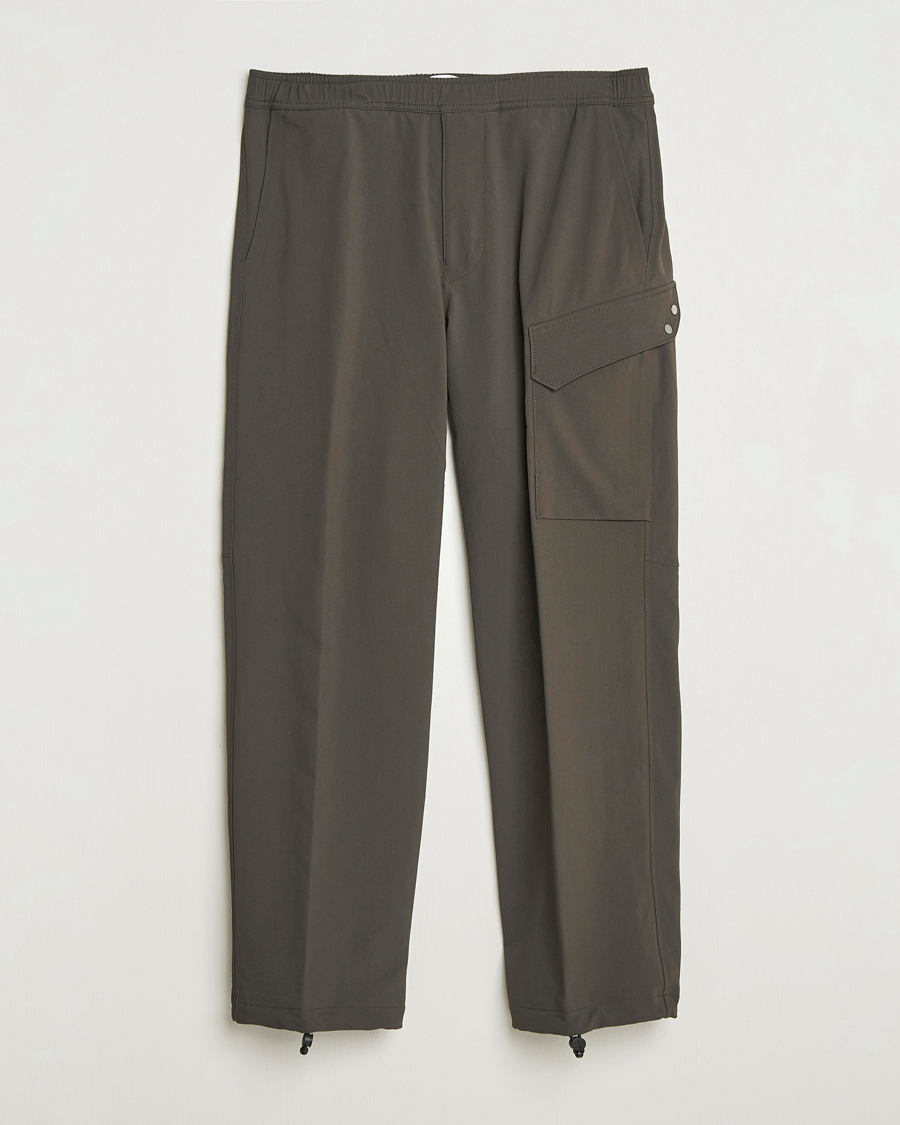 Mies | Housut | Stone Island | Stellina Nylon Stretch Cargo Joggers Lead Grey