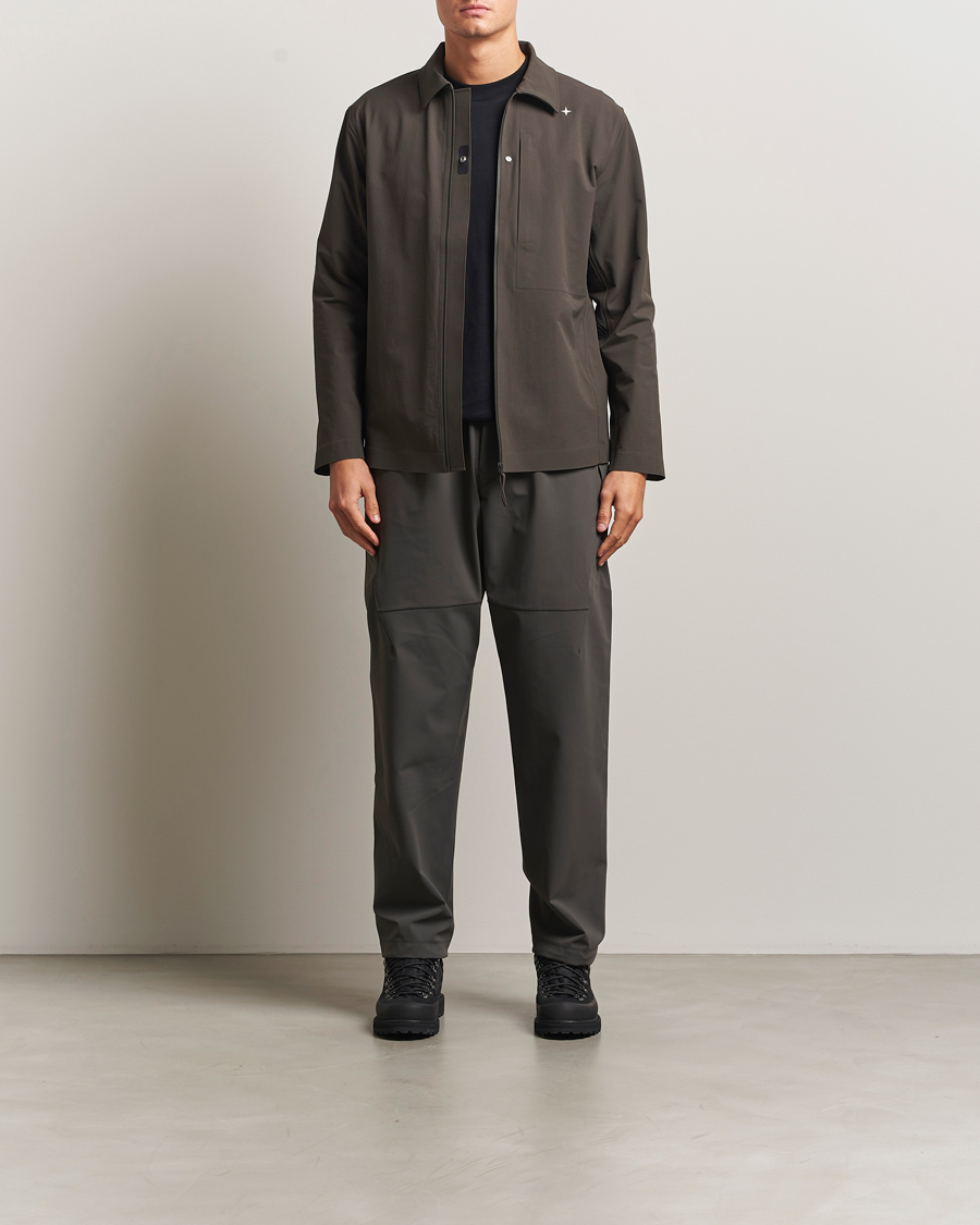 Mies | Housut | Stone Island | Stellina Technical Jersey Pants Lead Grey