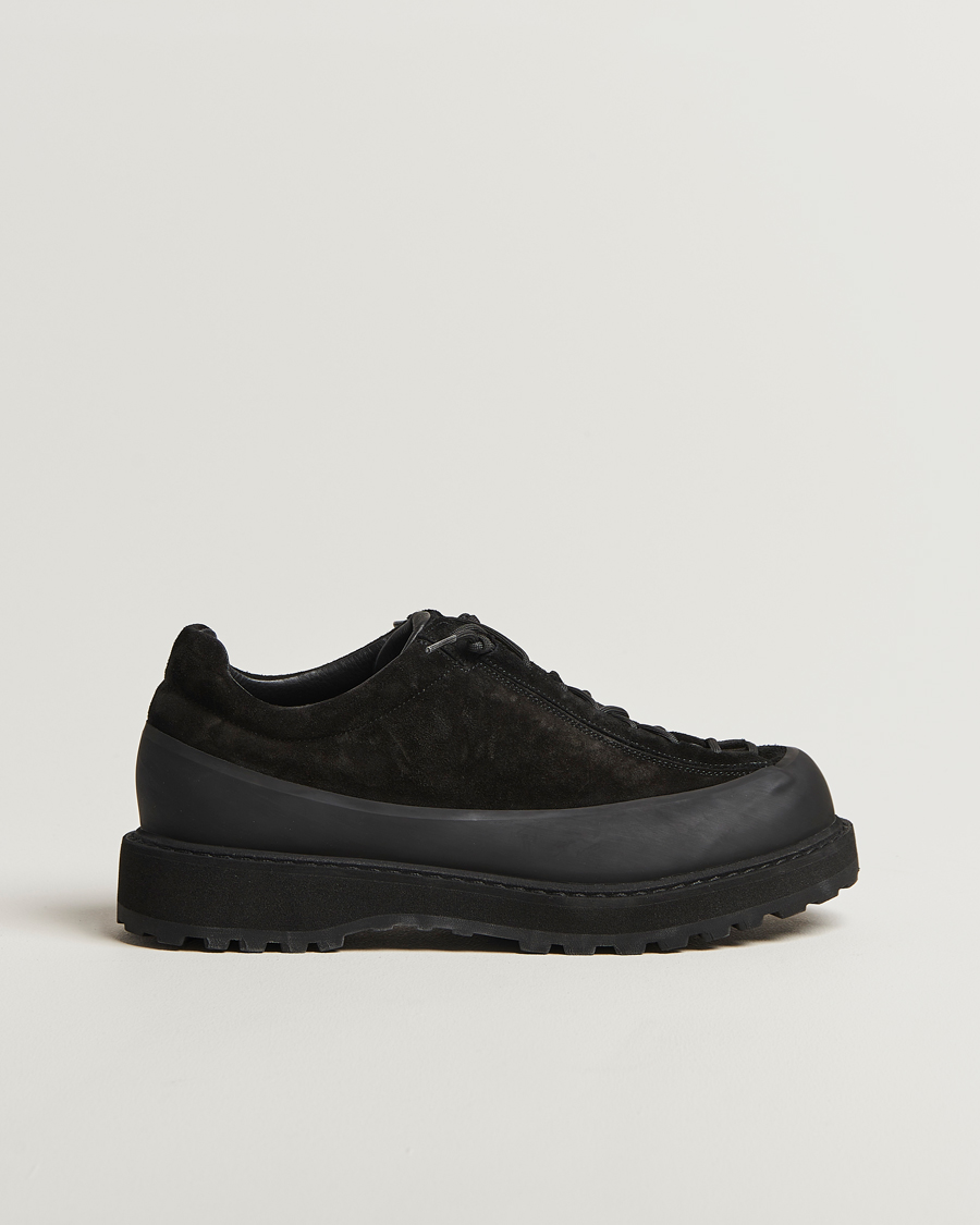 Mies | Tennarit | Stone Island | Low Top Suede Sneakers Black