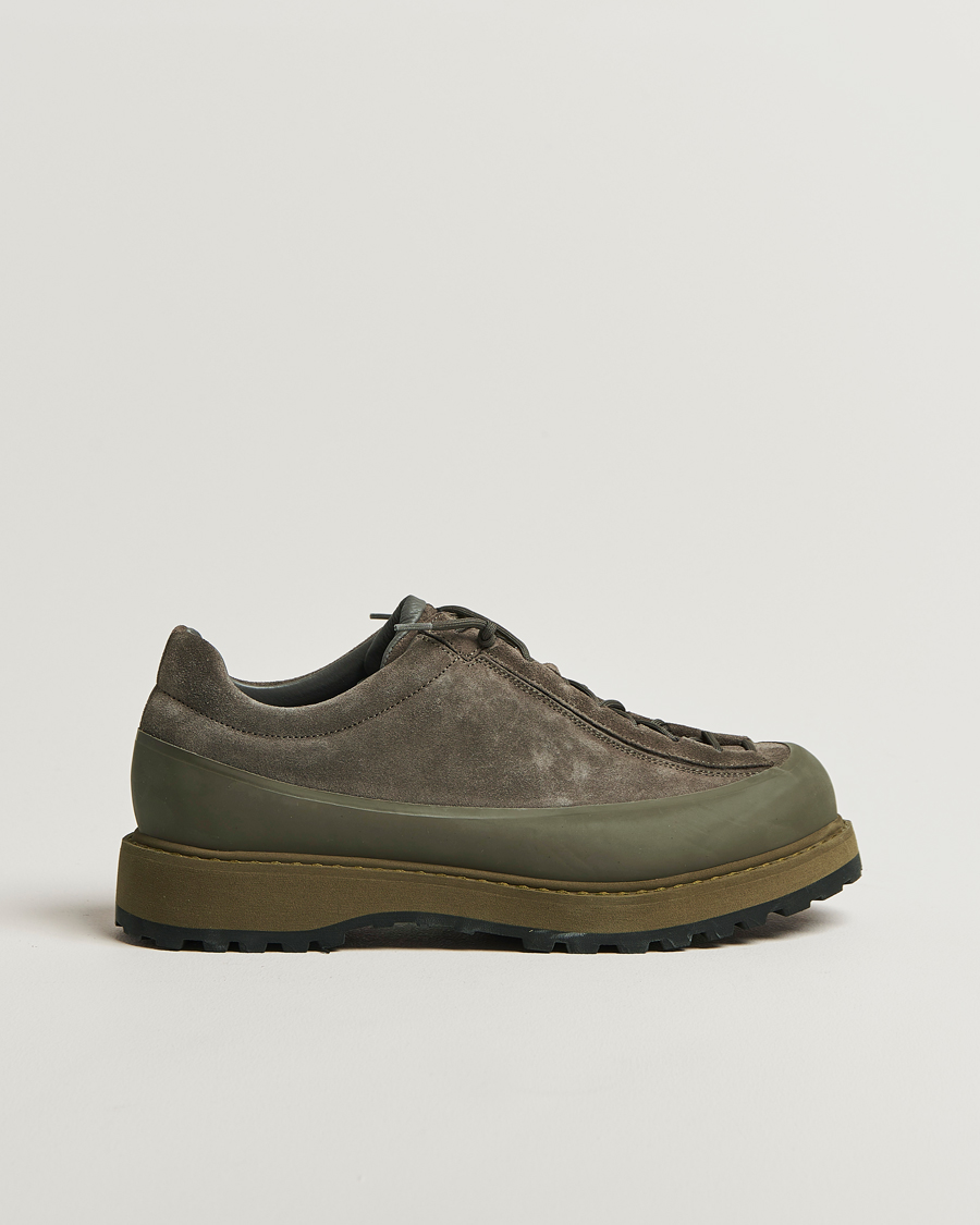 Mies | Tennarit | Stone Island | Low Top Suede Sneakers Military Green