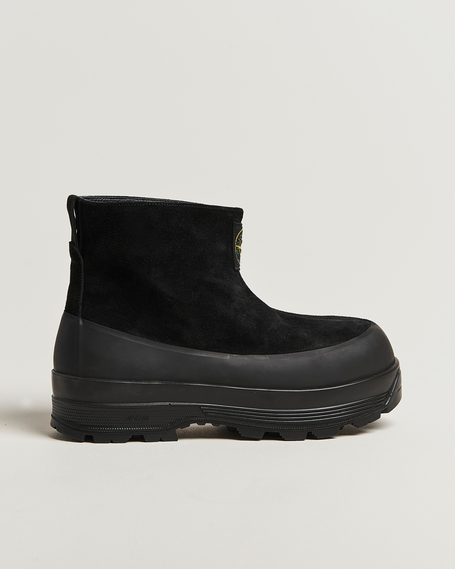 Mies | Nilkkurit | Stone Island | Suede Boots Black