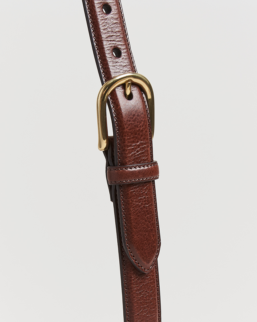 Mies | Vyöt | Kamakura Shirts | Vintage Ivy Horseshoe Buckle Belt Brown