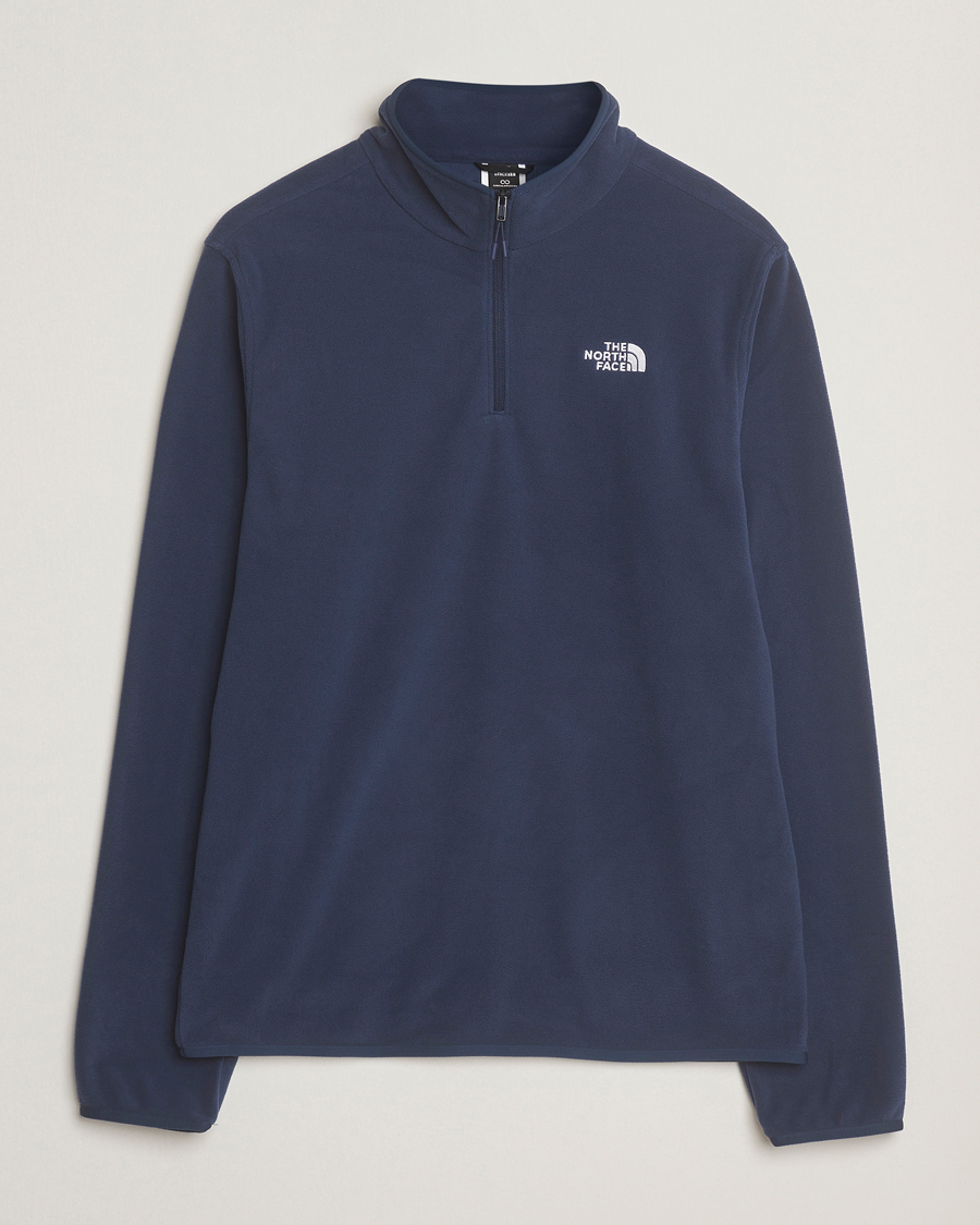 Mies | Puserot | The North Face | Glacier Fleece 1/4 Zip Navy
