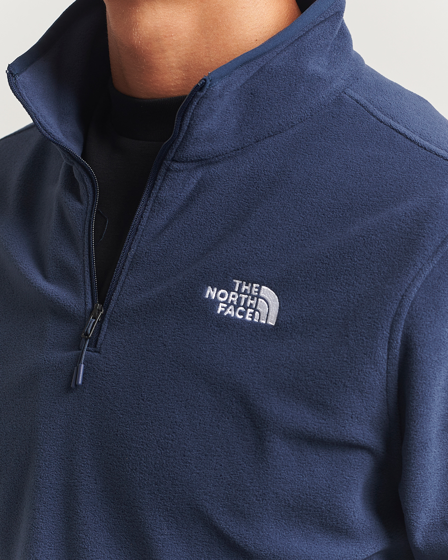 Mies | Puserot | The North Face | Glacier Fleece 1/4 Zip Navy