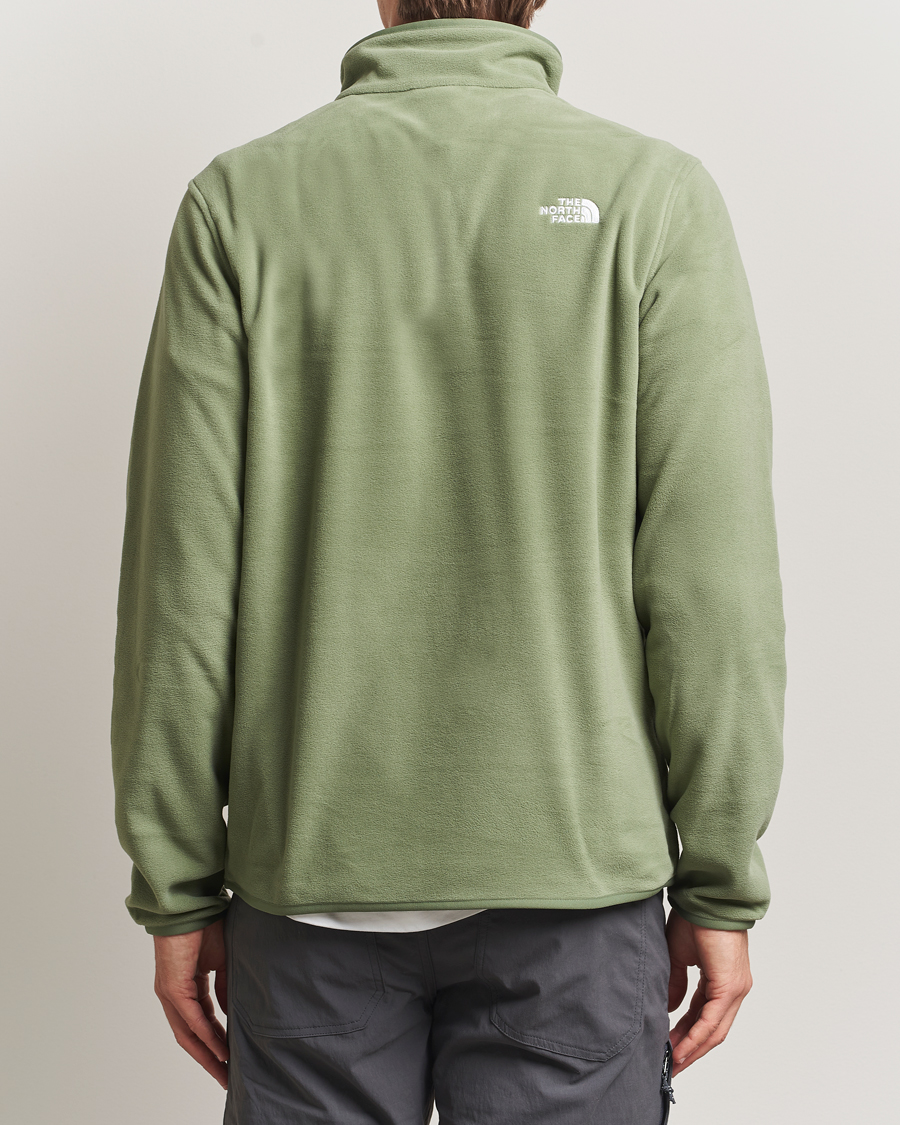 Mies | Puserot | The North Face | Glacier Fleece 1/4 Zip Sage Green