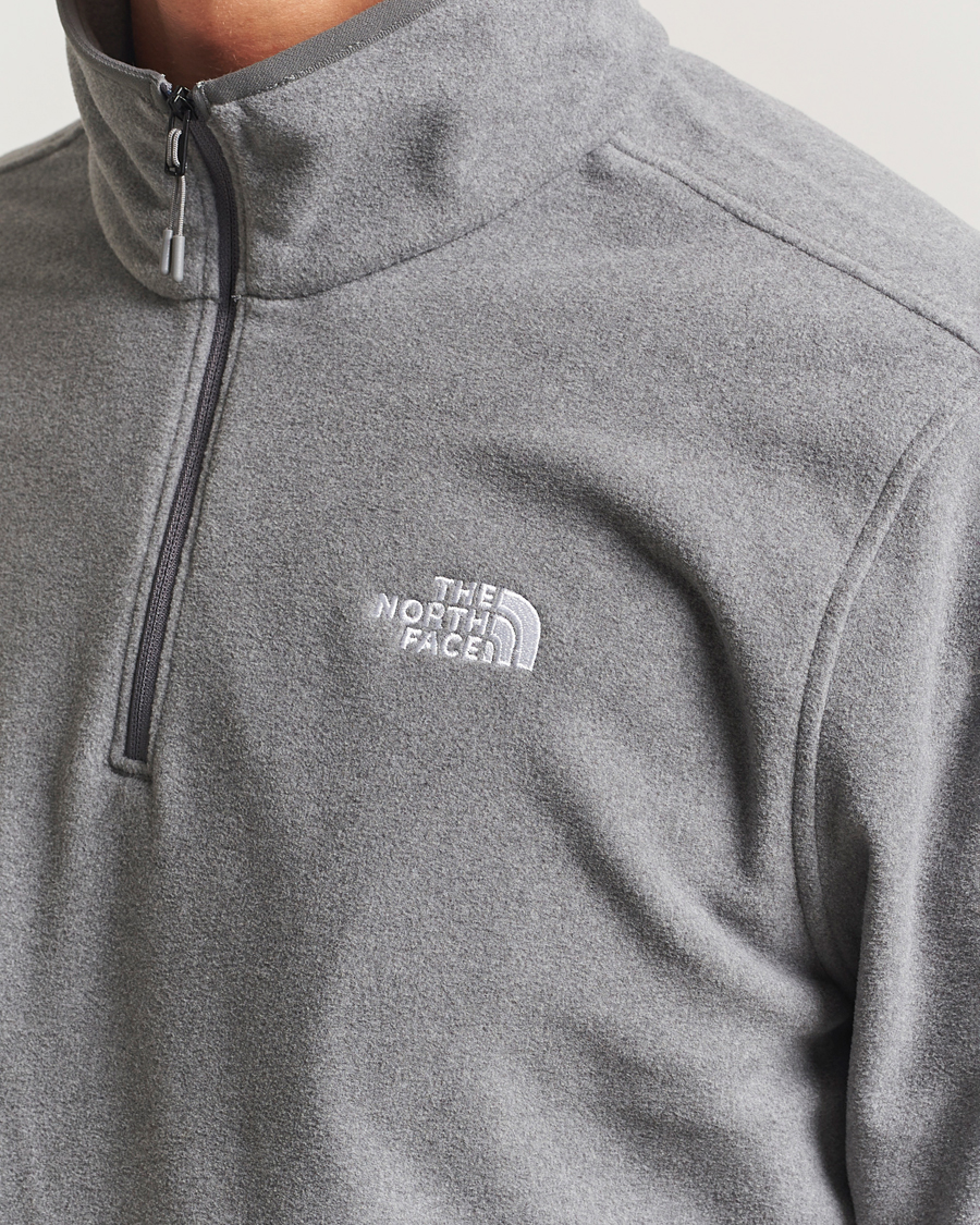 Mies | Puserot | The North Face | Glacier Fleece 1/4 Zip Grey