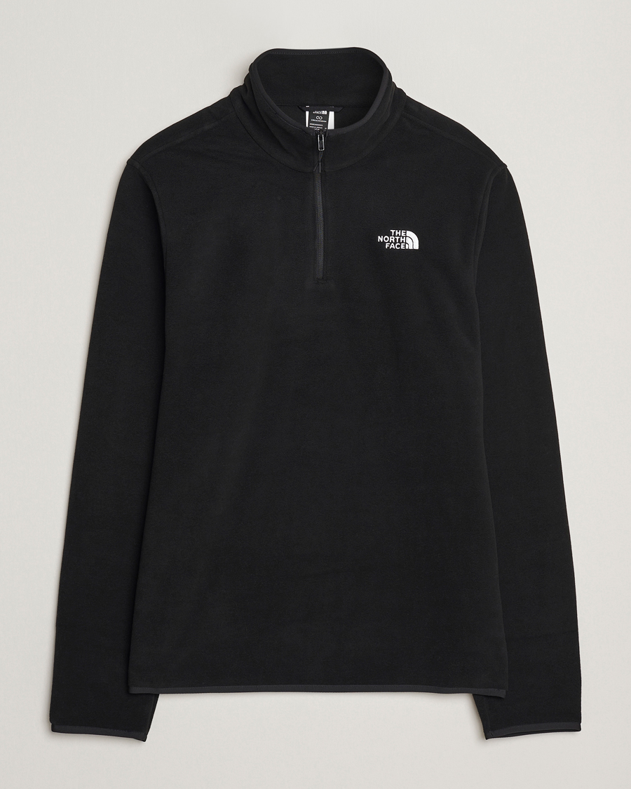 Mies | Puserot | The North Face | Glacier Fleece 1/4 Zip Black