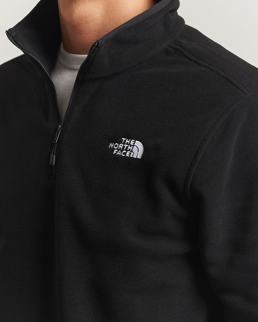 Mies | Puserot | The North Face | Glacier Fleece 1/4 Zip Black