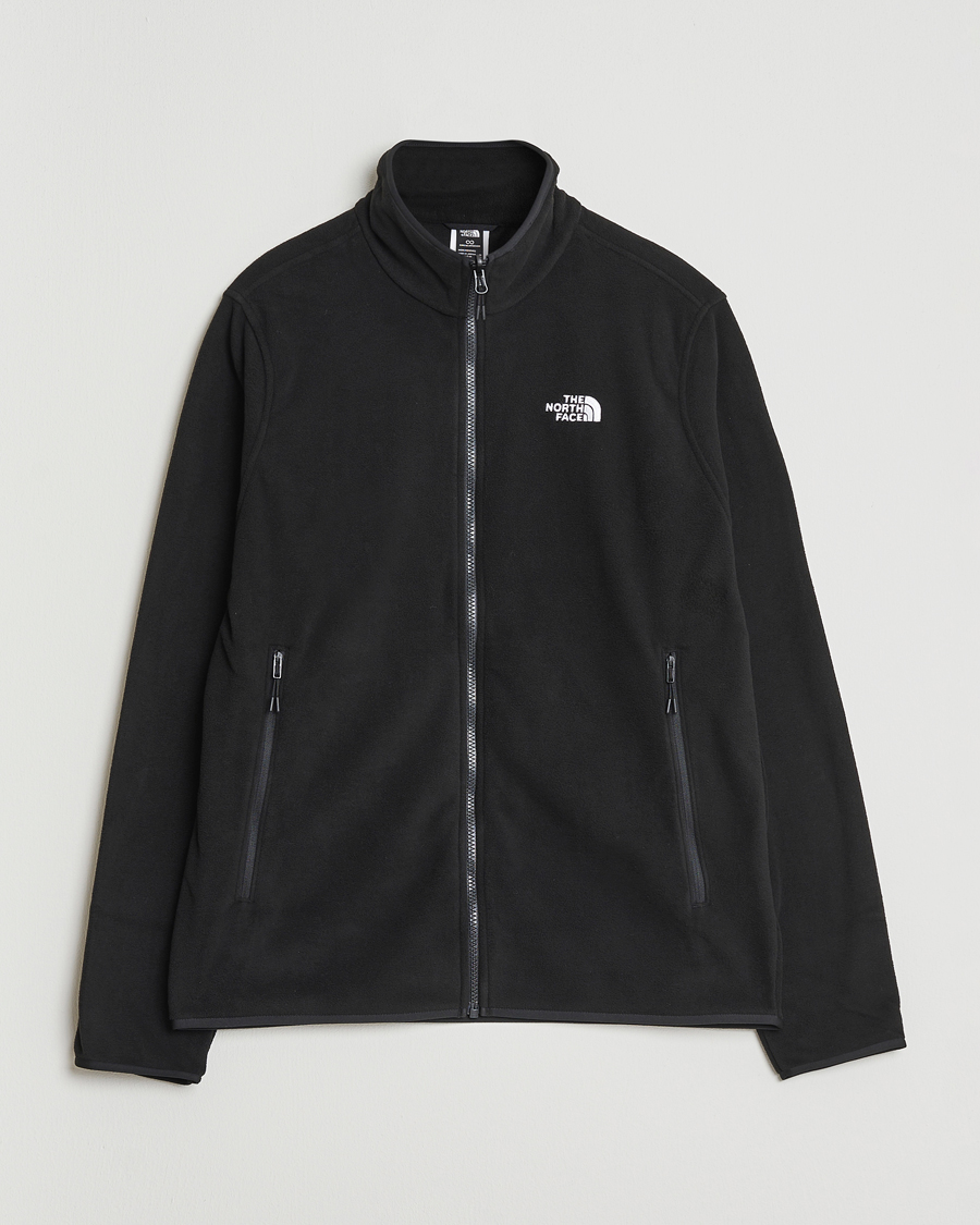 Mies | Puserot | The North Face | Glacier Fleece Full Zip Black