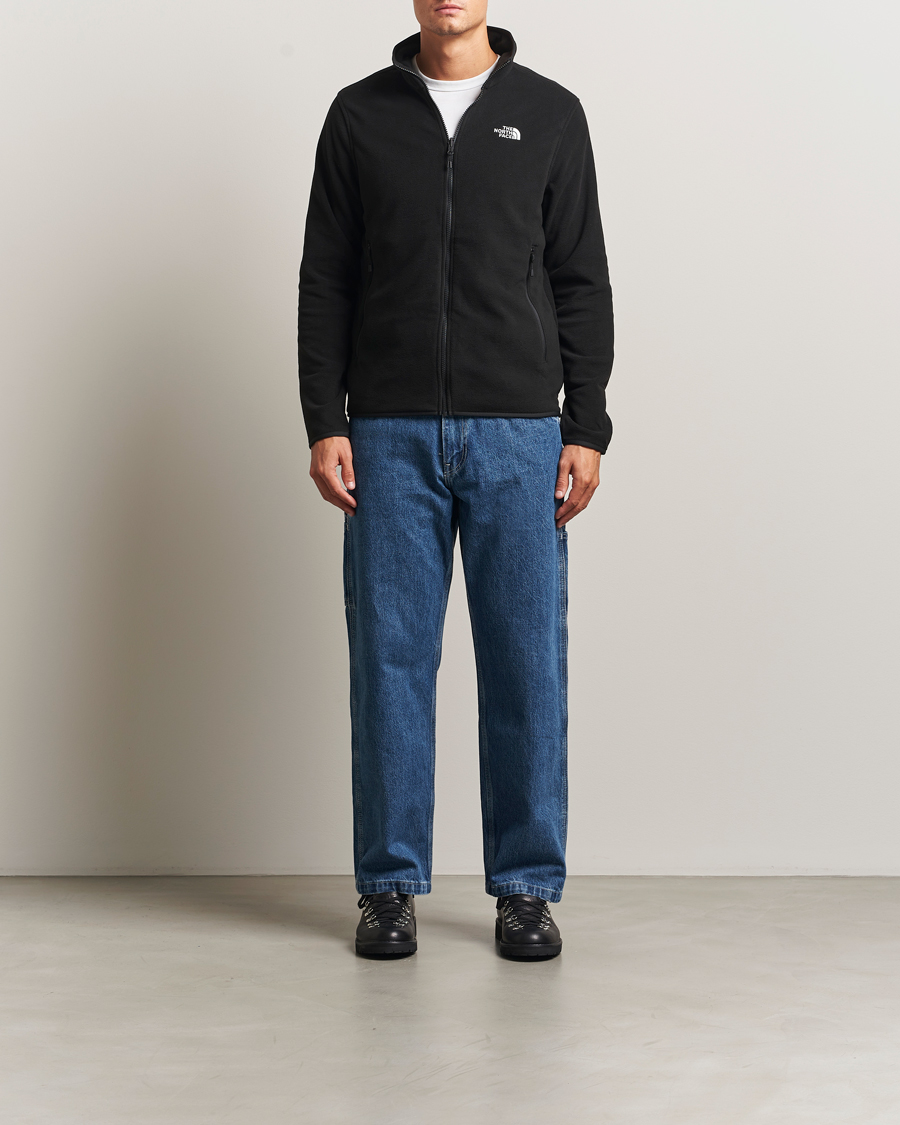 Mies | Puserot | The North Face | Glacier Fleece Full Zip Black