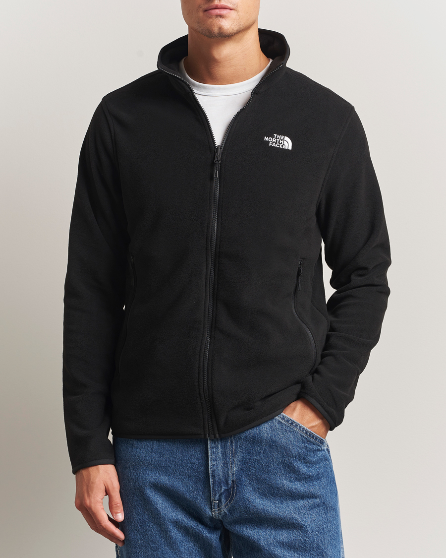 Mies | Puserot | The North Face | Glacier Fleece Full Zip Black
