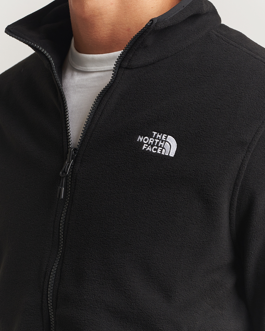 Mies | Puserot | The North Face | Glacier Fleece Full Zip Black
