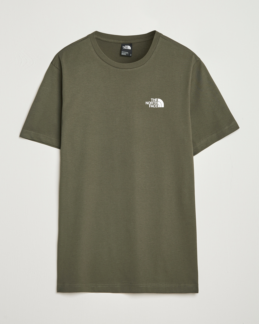 Mies | T-paidat | The North Face | Simple Dome T-Shirt Military