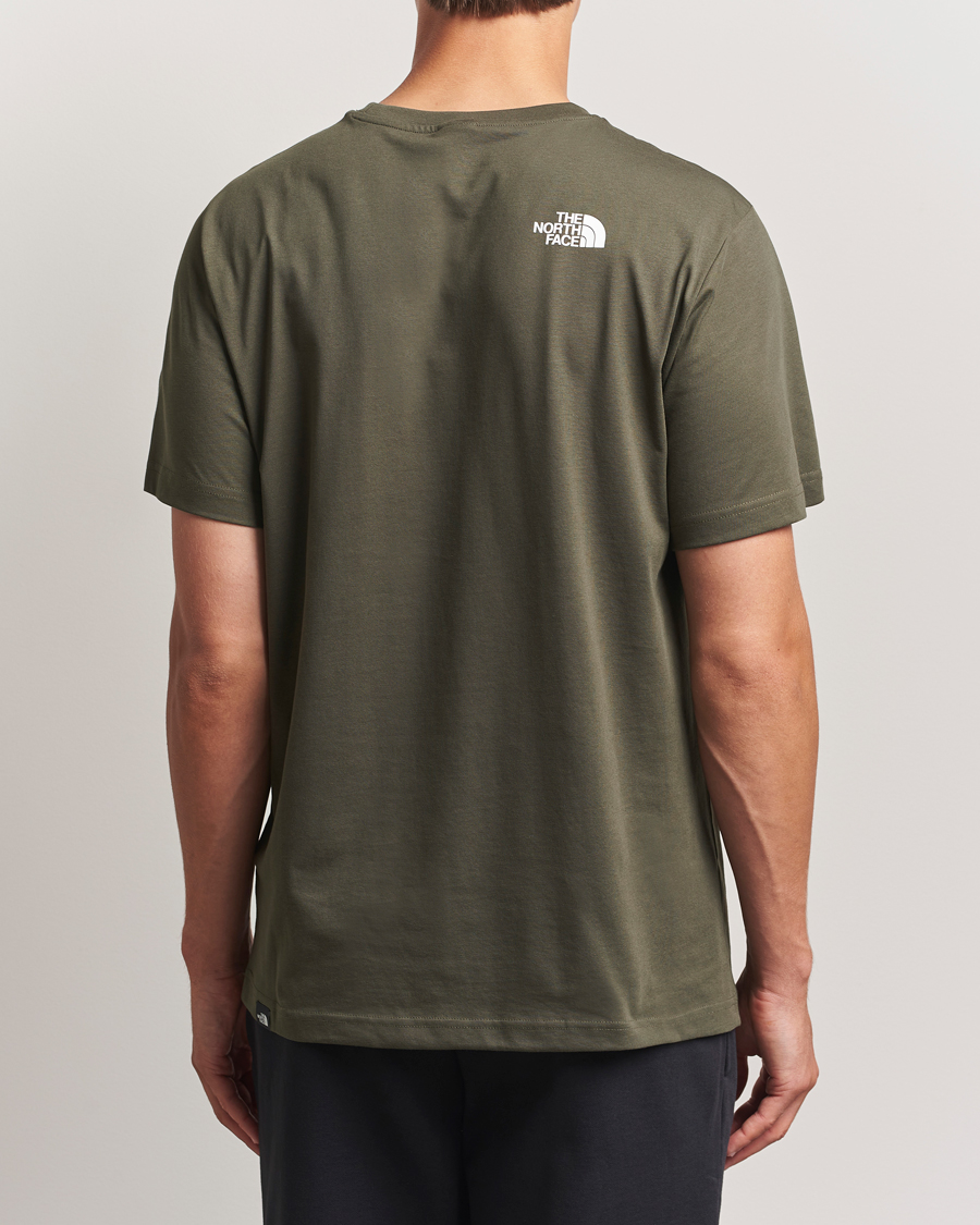 Mies | T-paidat | The North Face | Simple Dome T-Shirt Military