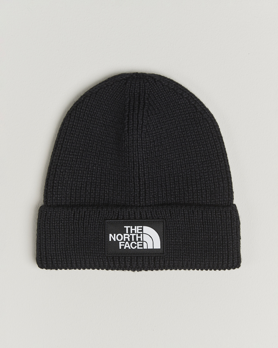 Mies | Pipot | The North Face | Logo Box Cuffed Beanie Black