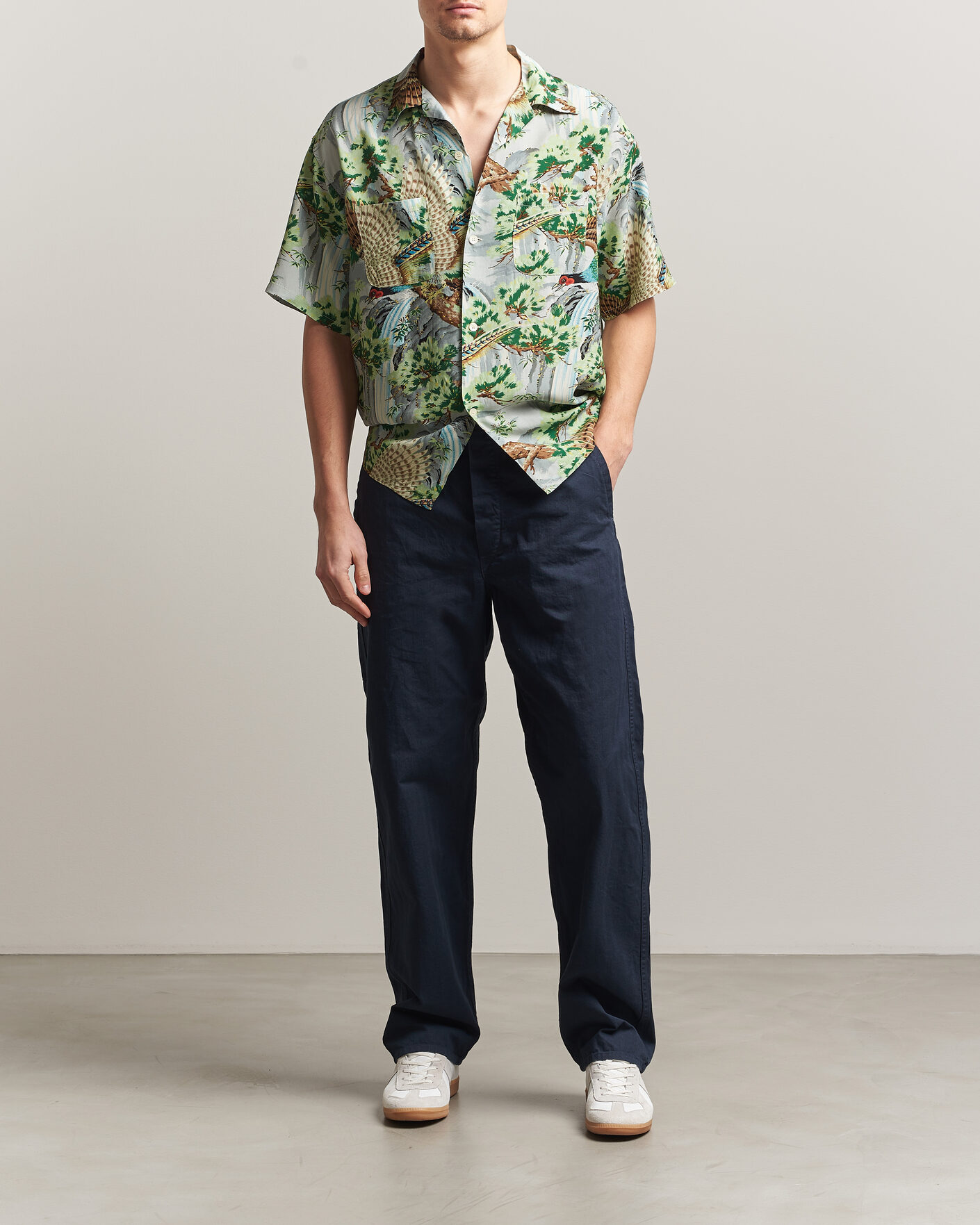 Mies | Housut | orSlow | French Work Pants Navy