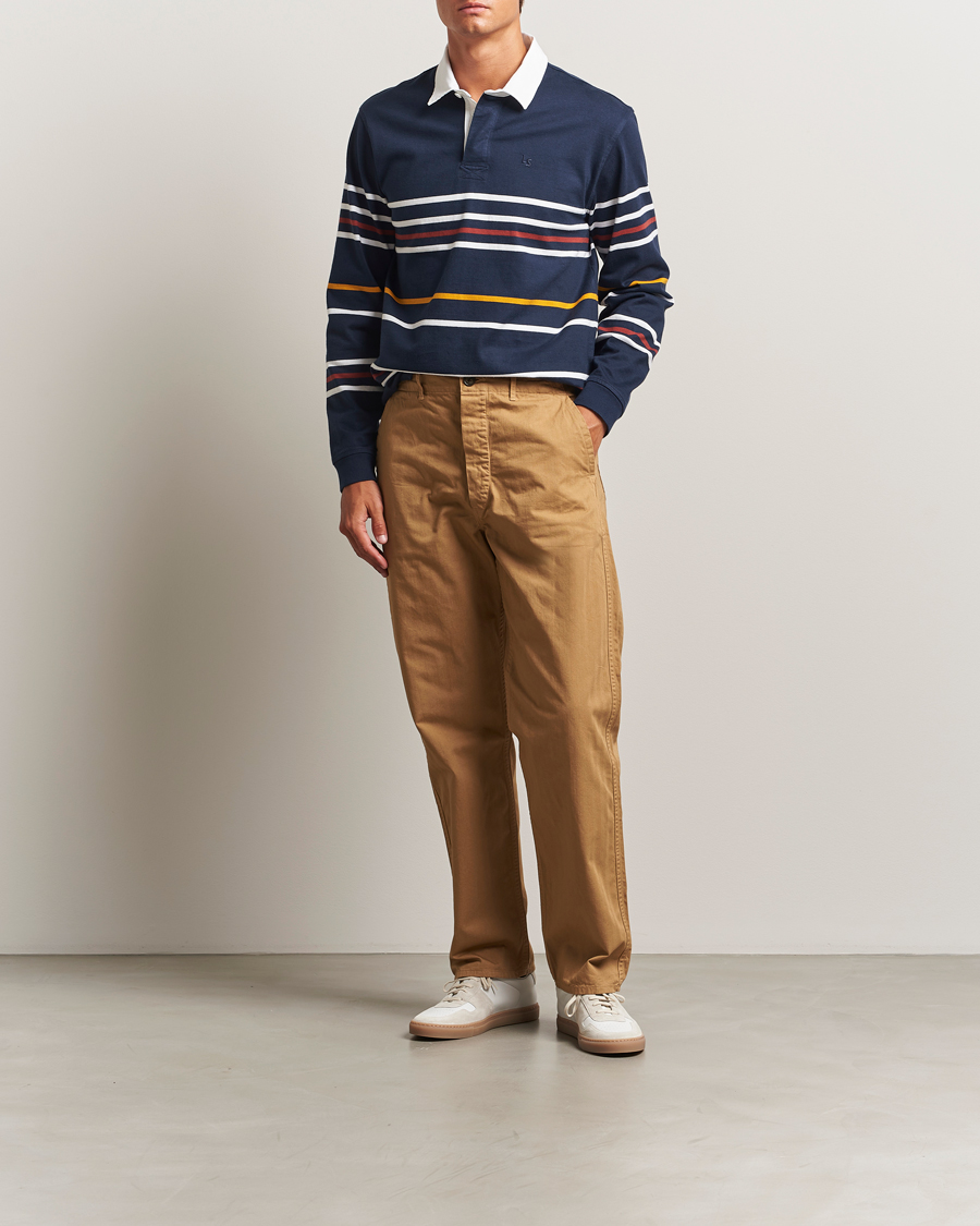 Mies | Housut | orSlow | French Work Pants Khaki