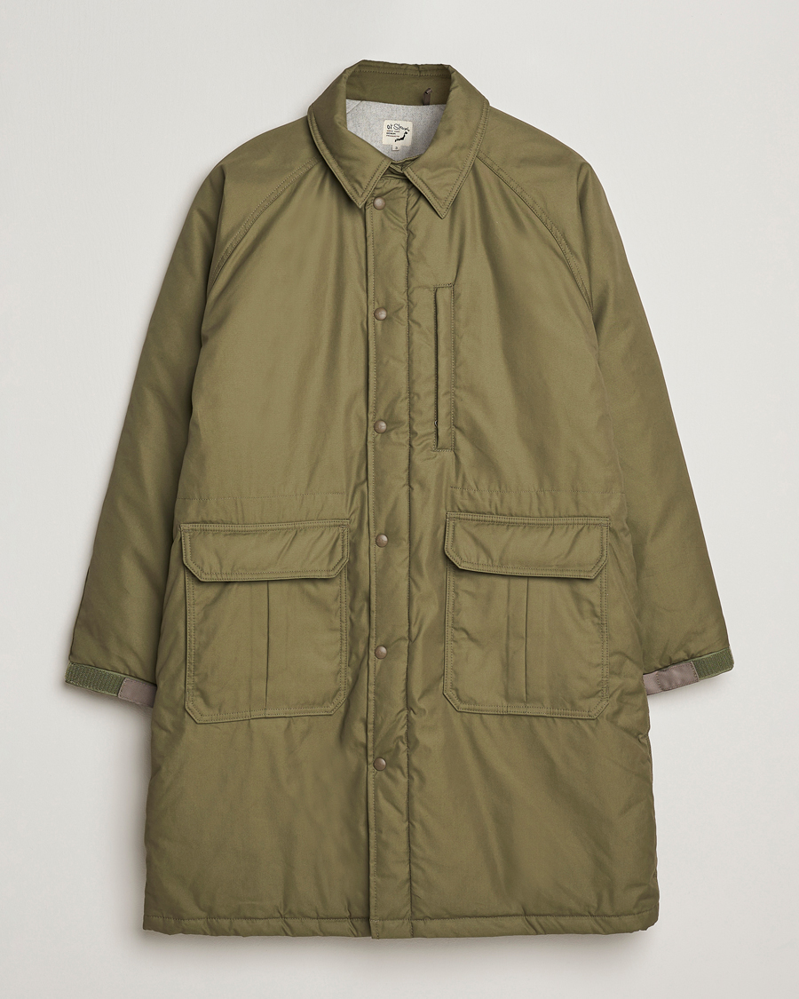 Mies | Takit | orSlow | Padded Active Coat Army Green