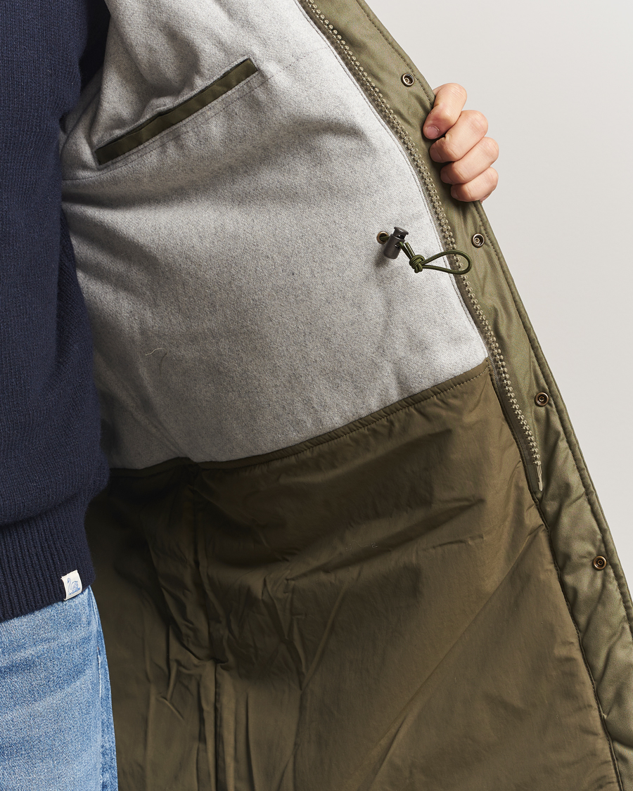 Mies | Takit | orSlow | Padded Active Coat Army Green