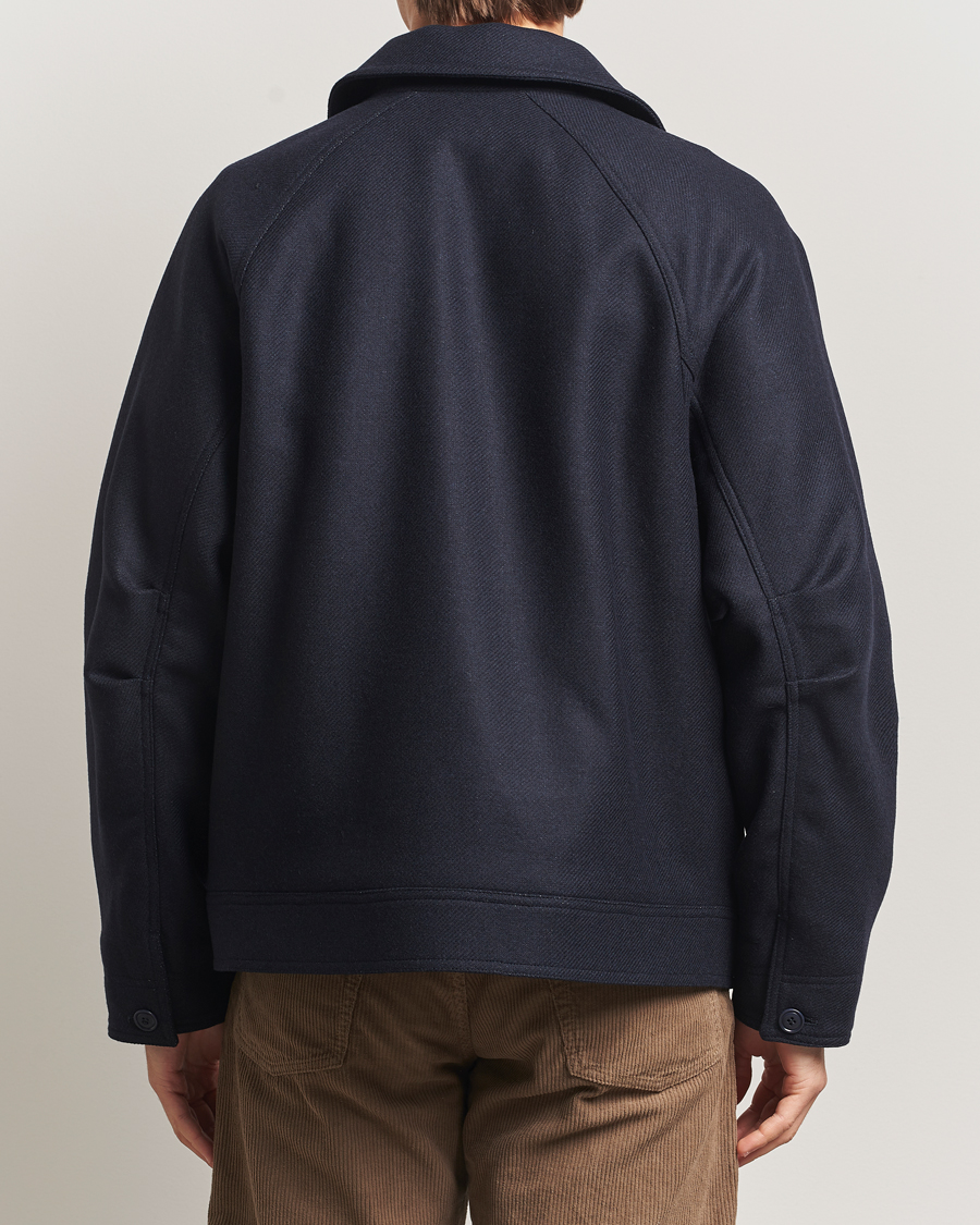 Mies | Takit | A.P.C. | Chase Wool Bomber Jacket Dark Navy